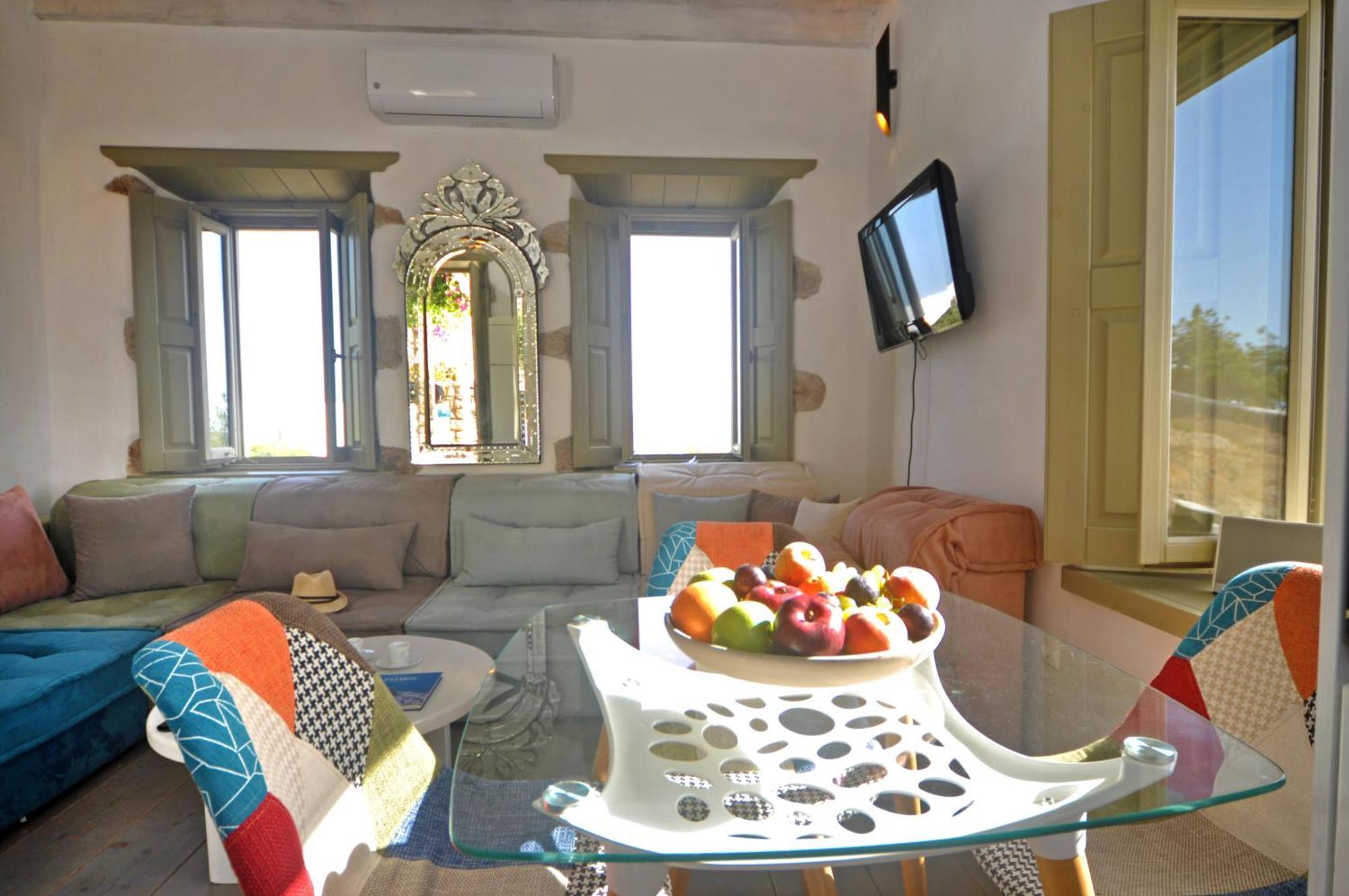 سكالا Patmos Exclusive Villas الغرفة الصورة