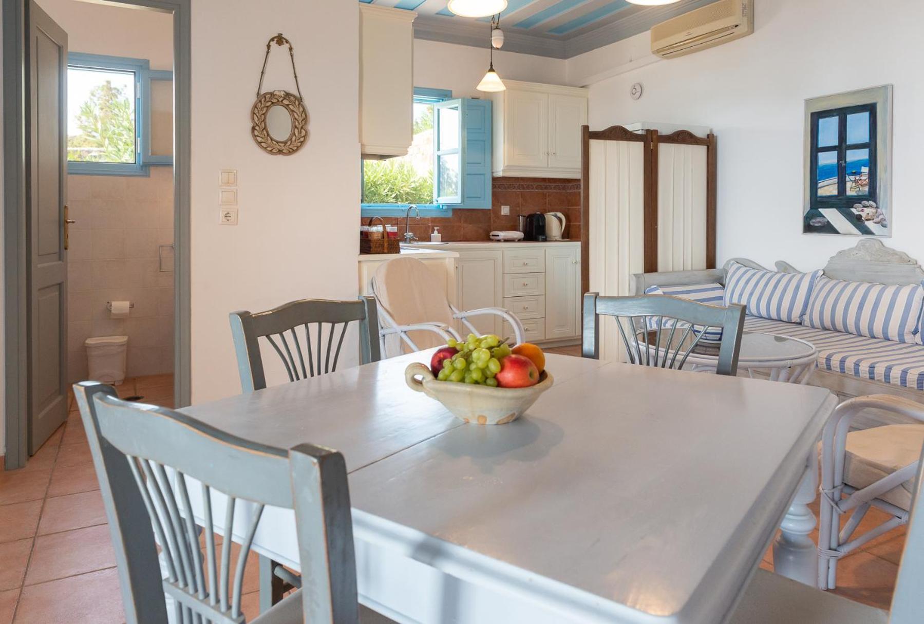 سكالا Patmos Exclusive Villas الغرفة الصورة