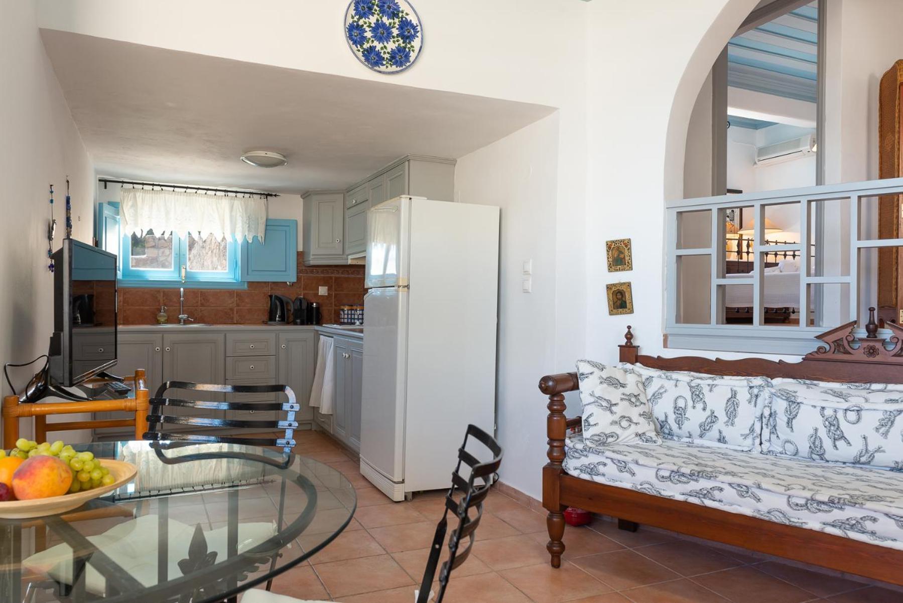 سكالا Patmos Exclusive Villas الغرفة الصورة