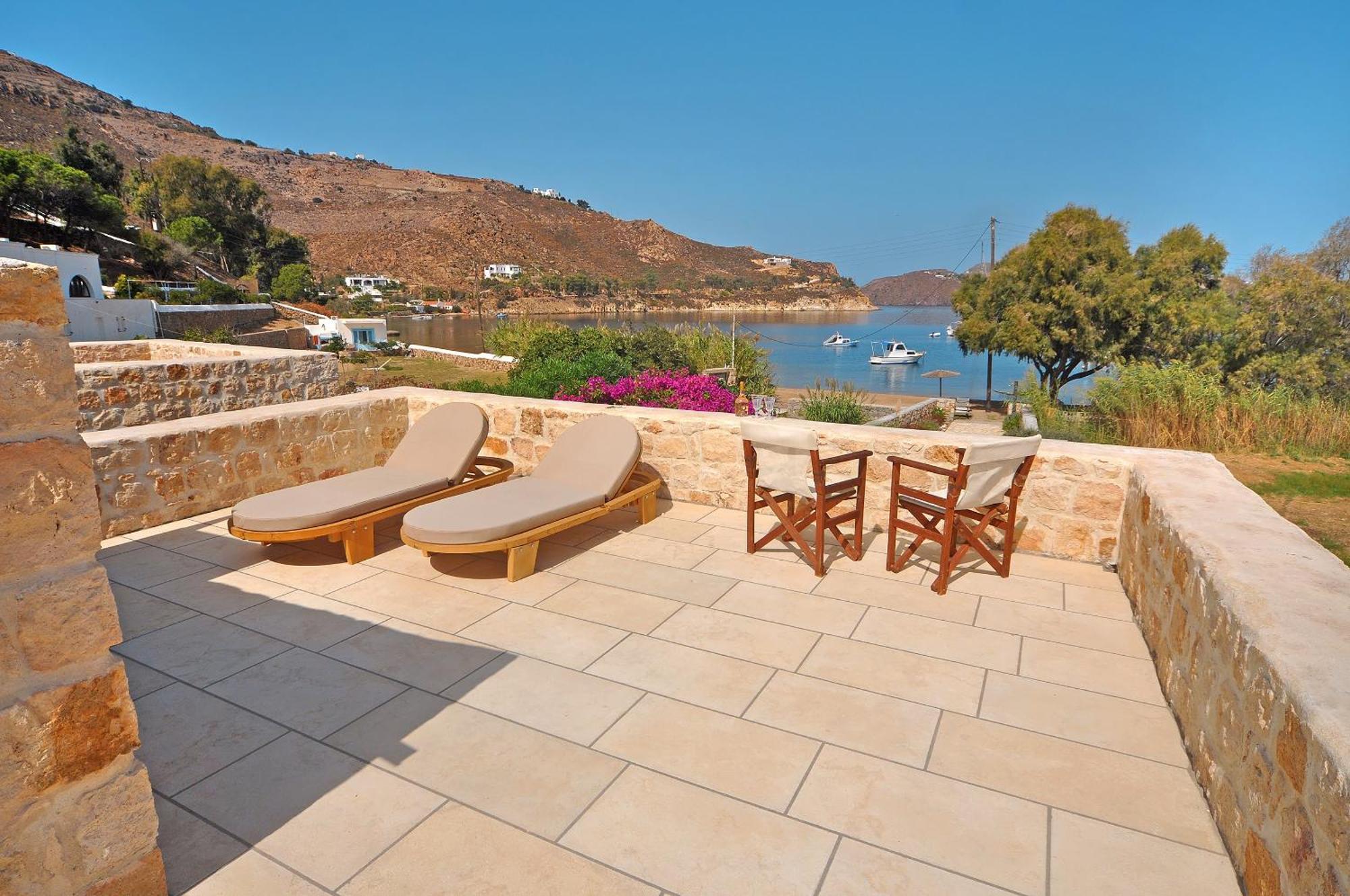 سكالا Patmos Exclusive Villas الغرفة الصورة
