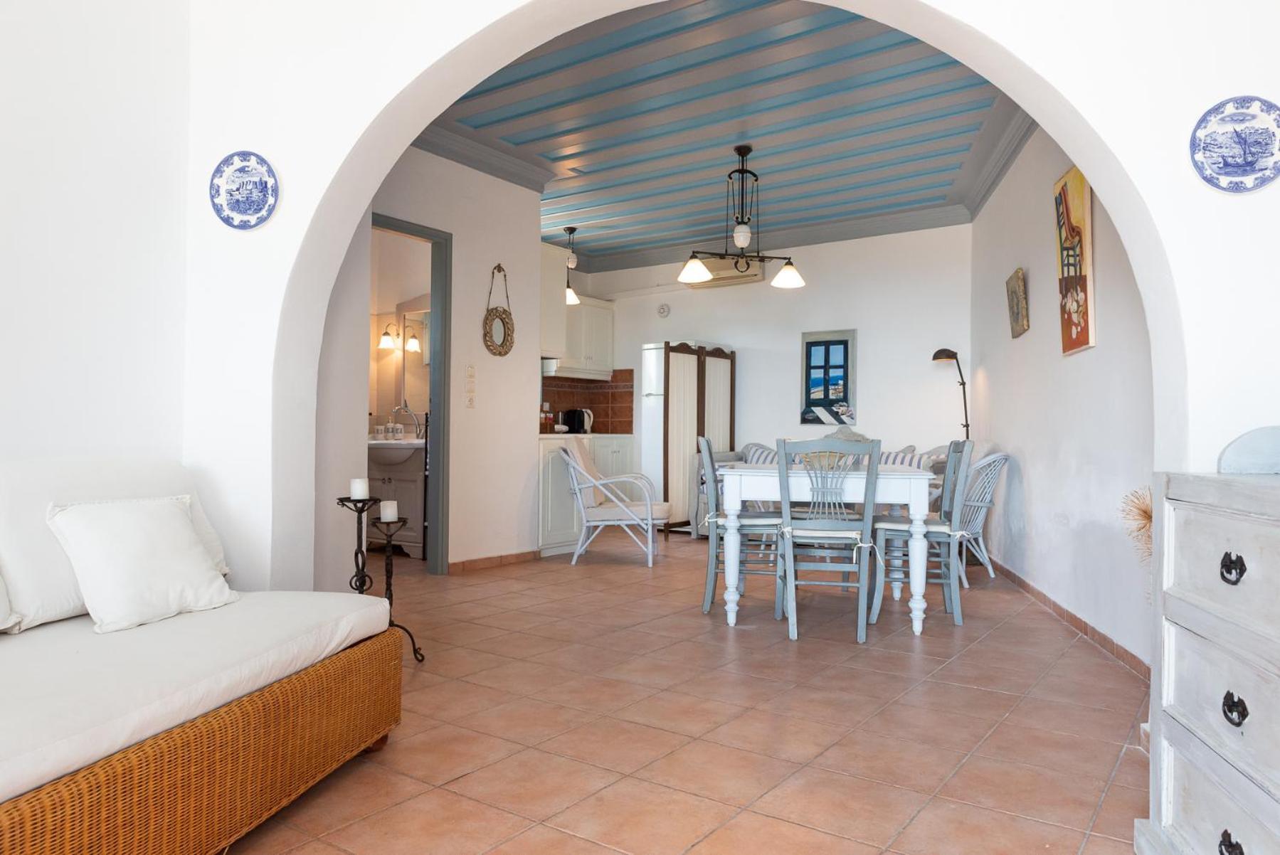 سكالا Patmos Exclusive Villas الغرفة الصورة