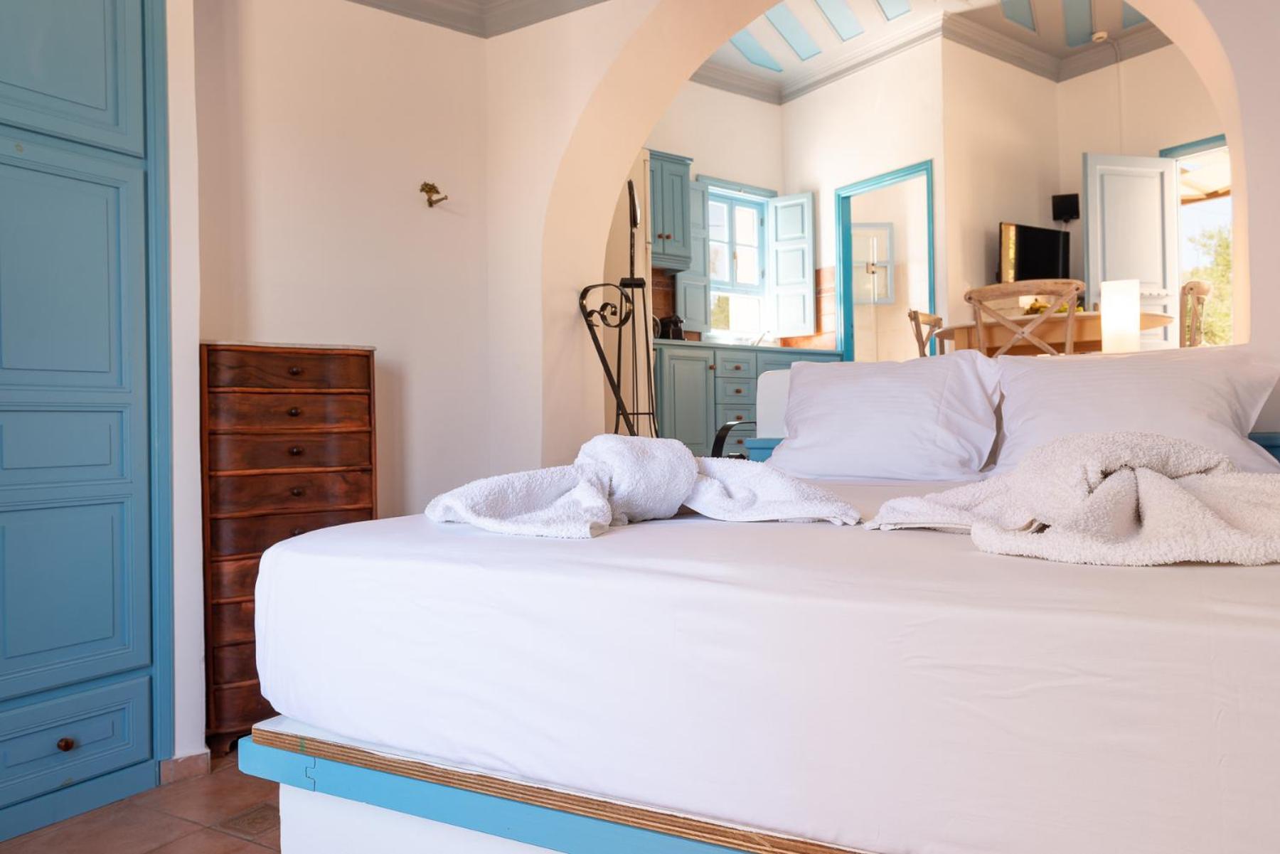 سكالا Patmos Exclusive Villas الغرفة الصورة