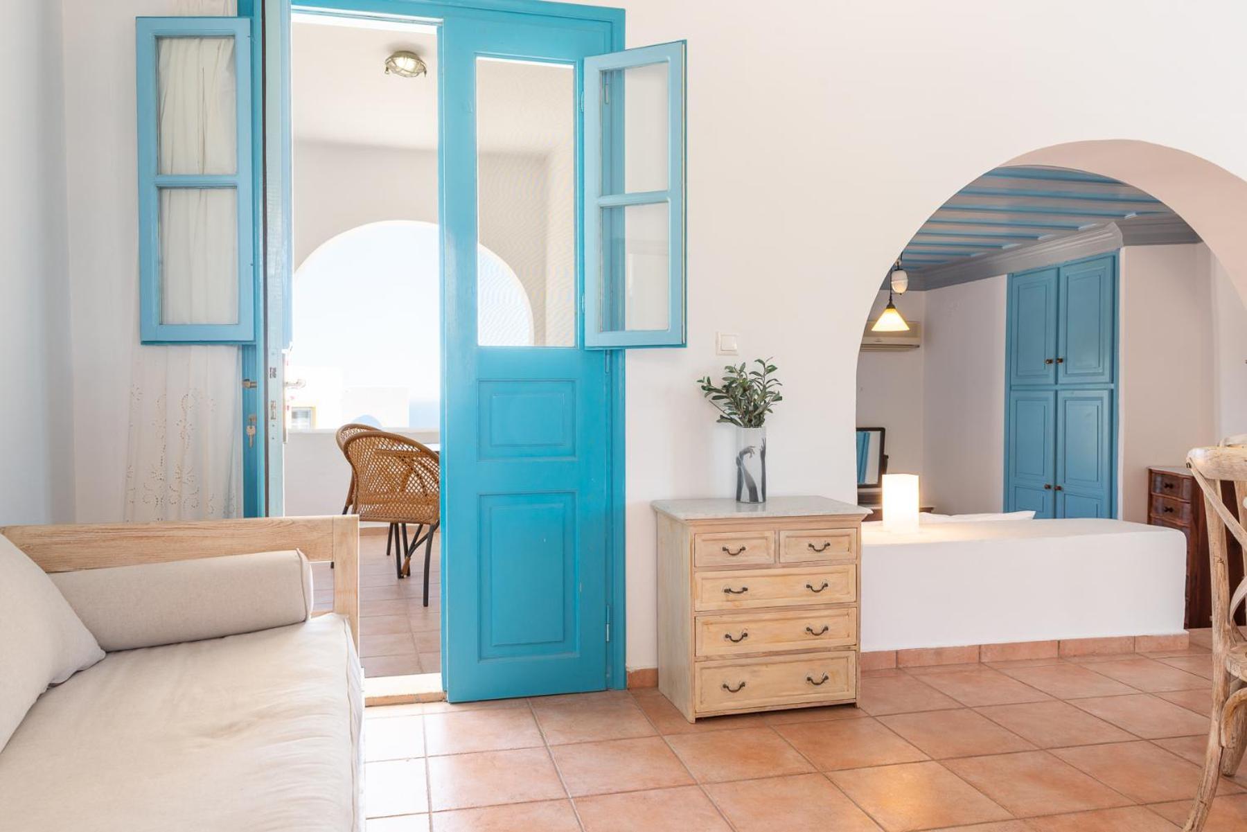 سكالا Patmos Exclusive Villas الغرفة الصورة