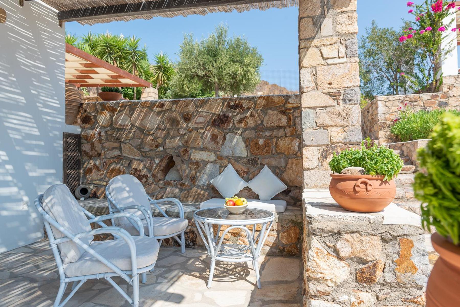 سكالا Patmos Exclusive Villas الغرفة الصورة
