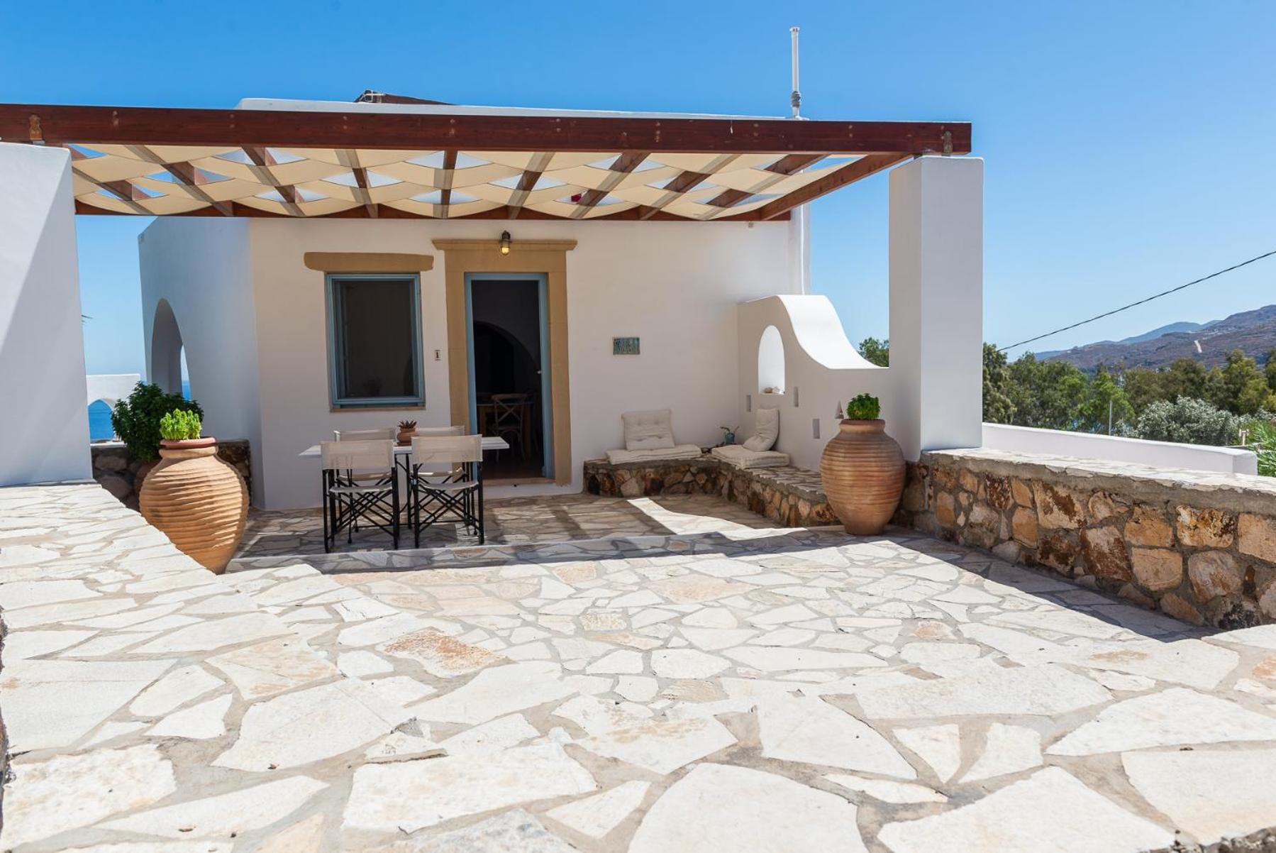 سكالا Patmos Exclusive Villas الغرفة الصورة