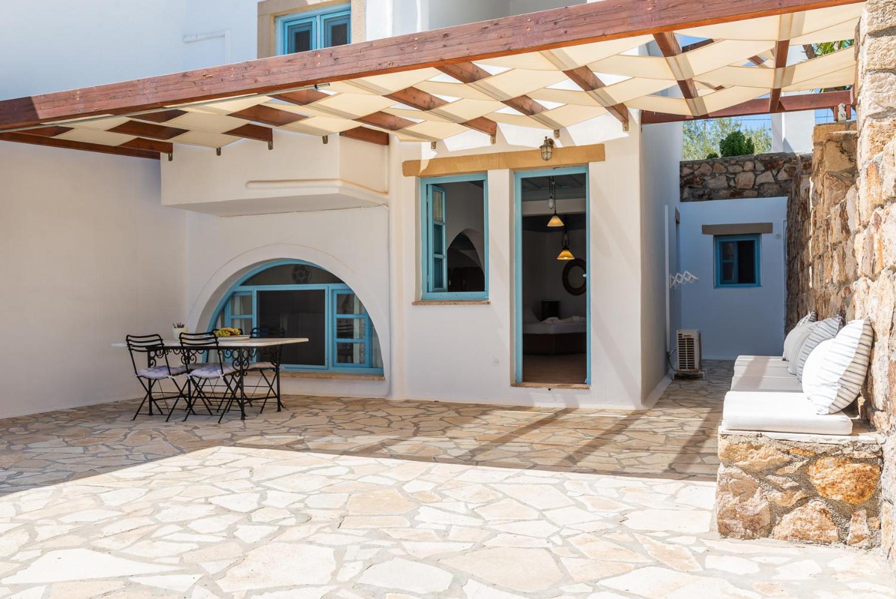 سكالا Patmos Exclusive Villas الغرفة الصورة
